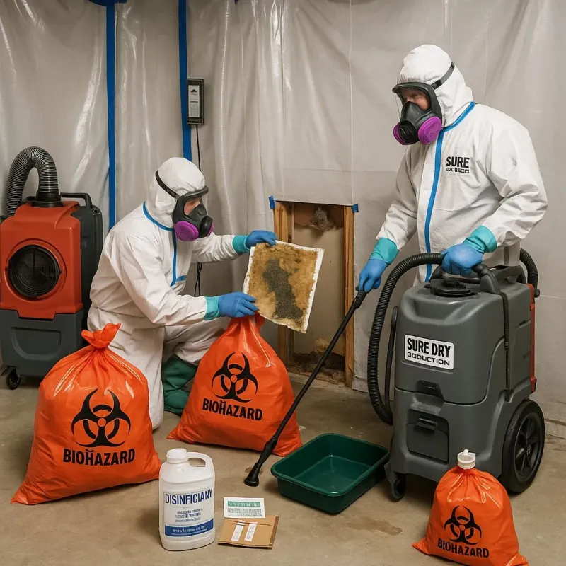 Contaminated Water Handling Protocols process in Casey, IL